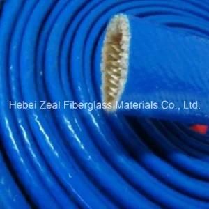 Cool Blue Silicone Rubber Coated Fiberglass Sleeve for Mechanical Protection