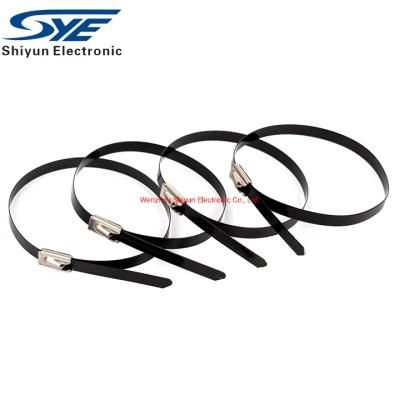 PVC Coated /Covered Stainless Steel Cable Ties (SS304/316)