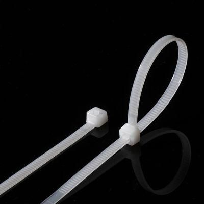 Hot Sell Black Self-Locking Cable Zip Ties Stainless Steel Buckle Nylon Plastic Tie