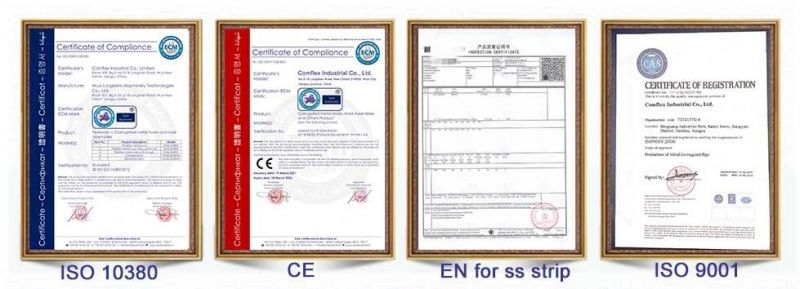 Liquid Tight Flexible Metal Conduit / Waterproof Flexible Metallic Conduit