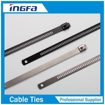 Metal Ss Ladder Single Barb Lock Cable Tie