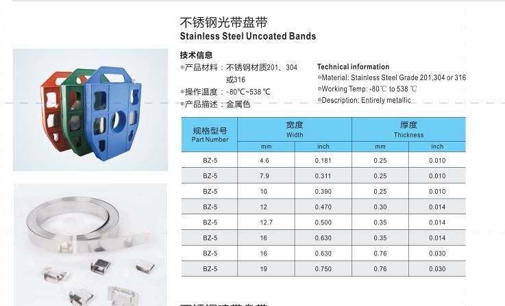 Stainless Steel Bands