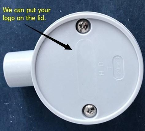 PVC Electrical Pipe Fitting Box One Way Deep Junction Box