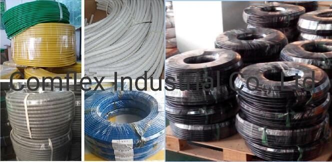 SS304 PVC Coated Stainless Steel Flexible Interlock Conduit, Explosion Proof Flexible Interlock Conduit%