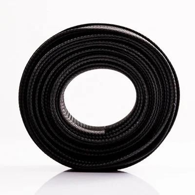 Black Self-Closing Braided Wire Loom Braided Cable Sleeving