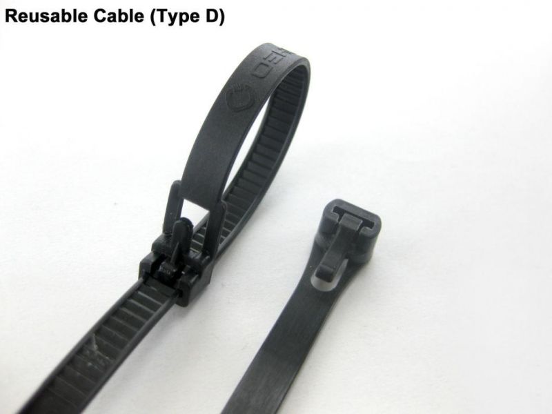 Reusable Nylon Cable Tie Use for Electrical and Electronic