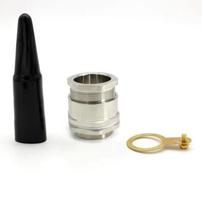 Non Armoured Brass Cable Gland M32 A2f Electrical Cable Gland
