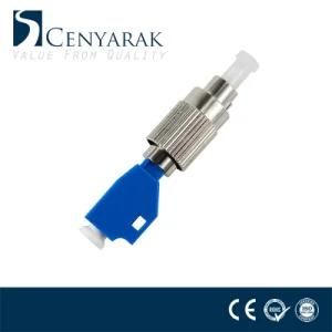 FC (Male) -LC (Female) Single Mode Simplex Fiber Optic Adapter