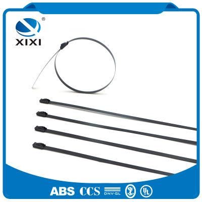 Plastic Coated Cable Ties Coloured Stainless Wire Cable