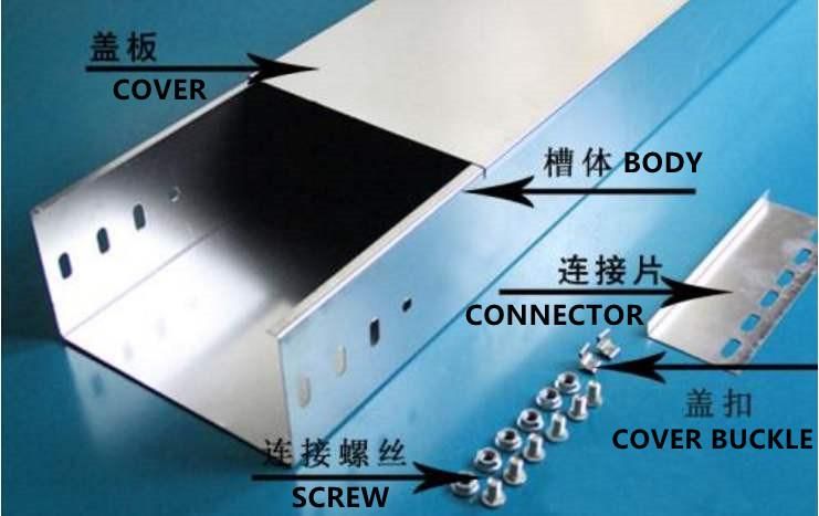 Galvanized Steel Electrical Ladder Type Cable Tray