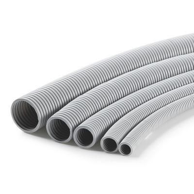 Medium Duty Gray Corrugated Flexible Pipe