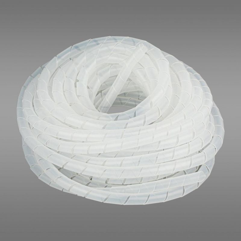 Plastic Transparent Color Spiral Wrap Bands for Wire Collect Swb8