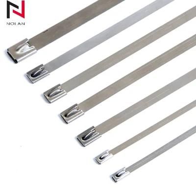 Cable Ties Zip Tie High Quality Heavy Duty 304/316 Stainless Steel China Self-Locking 100PCS/Bag Gpss10*300mm