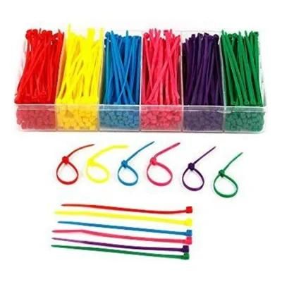 Factory Supplier China Black 100mm 200mm PA66 Nylon66 Cabe Tie Zip Tie