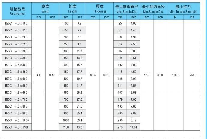 Stainless Steel Cable Ties-Uncoated Ball Self Locking Type