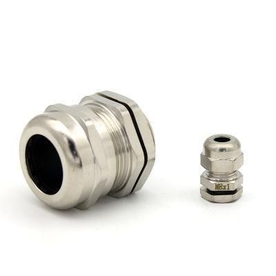 M8 Waterproof Brass Material Cable Gland
