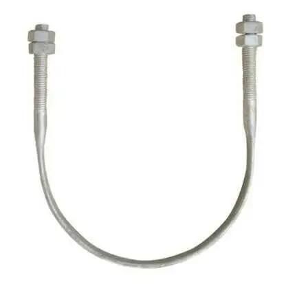 Galvanized Steel U-Bolt/ U Type Fiber Optic Cable Clamp Hot Selling