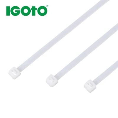 White Black Self Locking Plastic Nylon Cable Tie