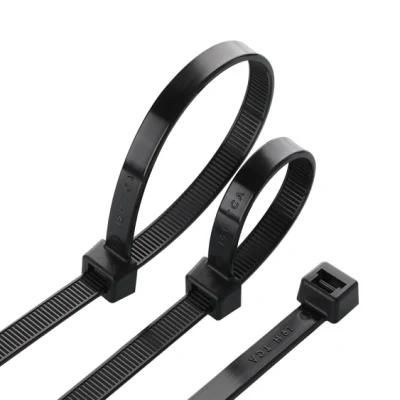 Manufacture 2.7*150mm Black Nylon Hi Quality Self Locking Cable Tie