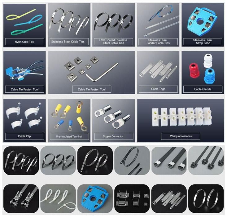 Powder Coated stainless Steel / Metal Clips