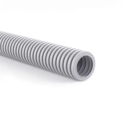 AS/NZS 2053 Custom 20mm 32mm Grey PVC Electrical Flexible Solar Corrugated Conduit Pipes