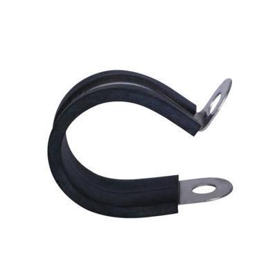 Rubber Cushioned Metal Cable Clamps Tube Supports Clamps Cable Hangers
