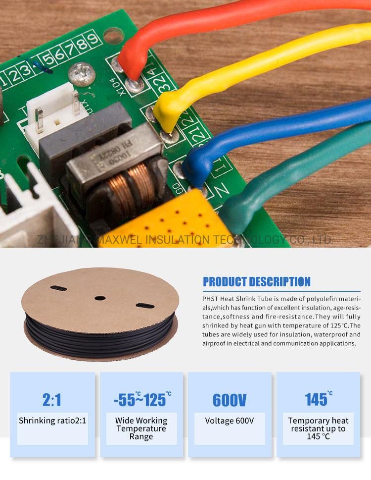 PE Heat Shrinkable Tube for Wiring Insulation