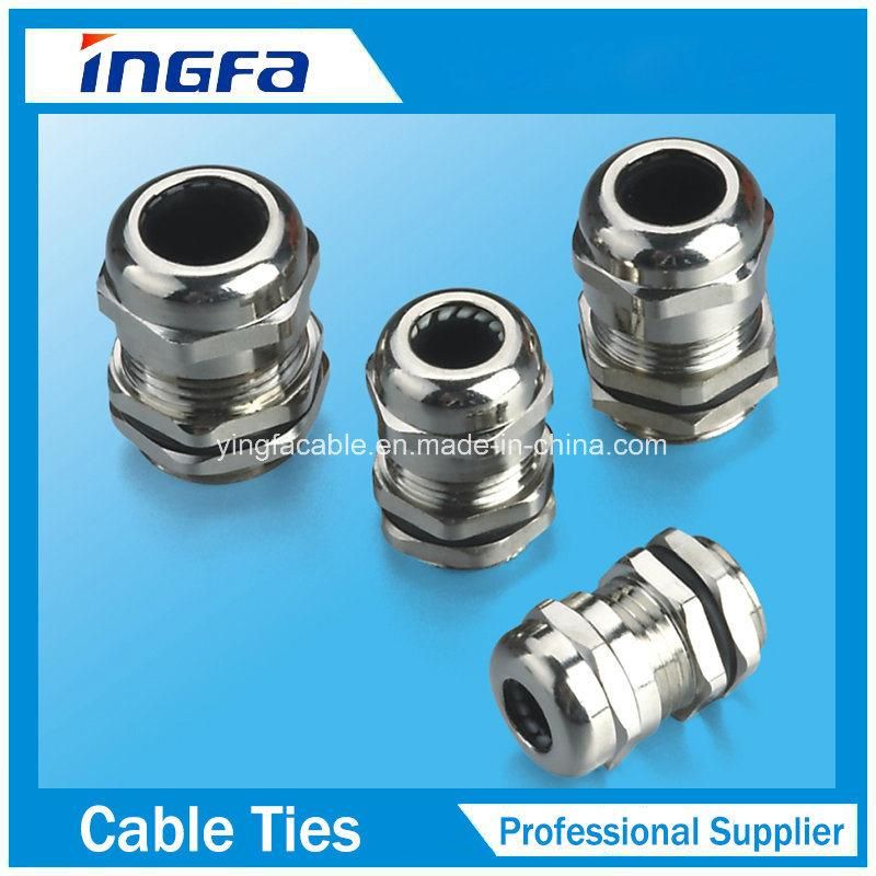 IP68 Waterproof Metal Cable Glands with Nut