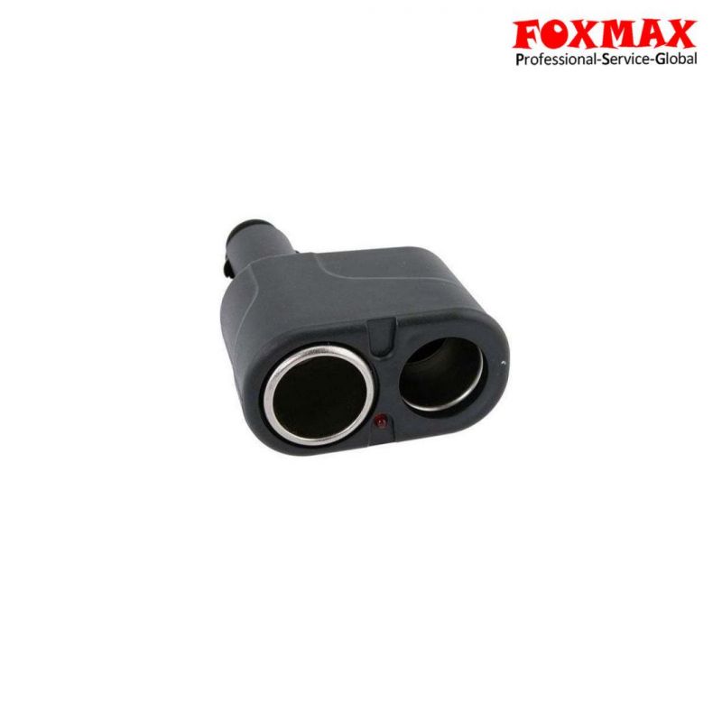 Car Charger Cigarette Lighter 2 Sockets Adapter (FM-CL06)
