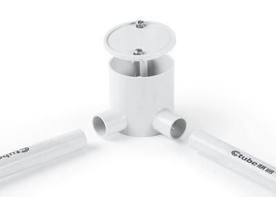 AS/NZS2053 2 Way PVC Conduit Fitting Deep Electric Junction Box