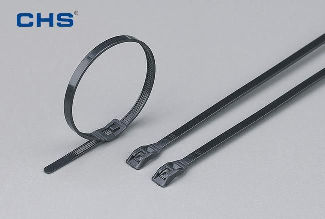 Chs Top Brand 7.5*450mm Nylon PA66 Self-Locking Plastic Cable Ties