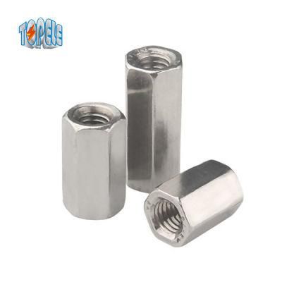 Threaded Rod Unf 3/8-24 X 1/2 X 1-1/8 Steel Coupling Nuts with CE/UL OEM