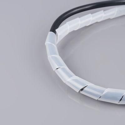 4mm Spiral Wrapping Band PE White or Black Spiral Wrapping Band