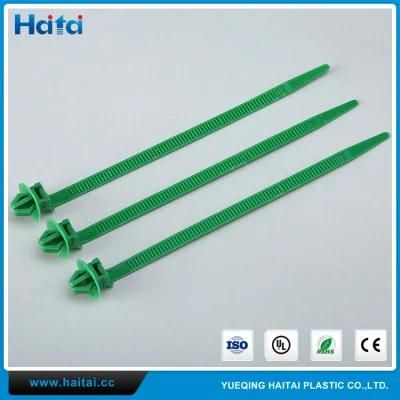 PA66 Black Flexible Electrical Cable Ties Waterproof Used for Car