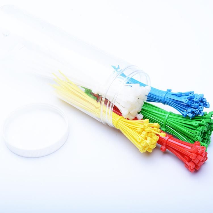 Manufacturer Heat Resist Cable Tie Red Blue Green Yellow Orange Ce SGS RoHS Nylon 66 Cable Tie