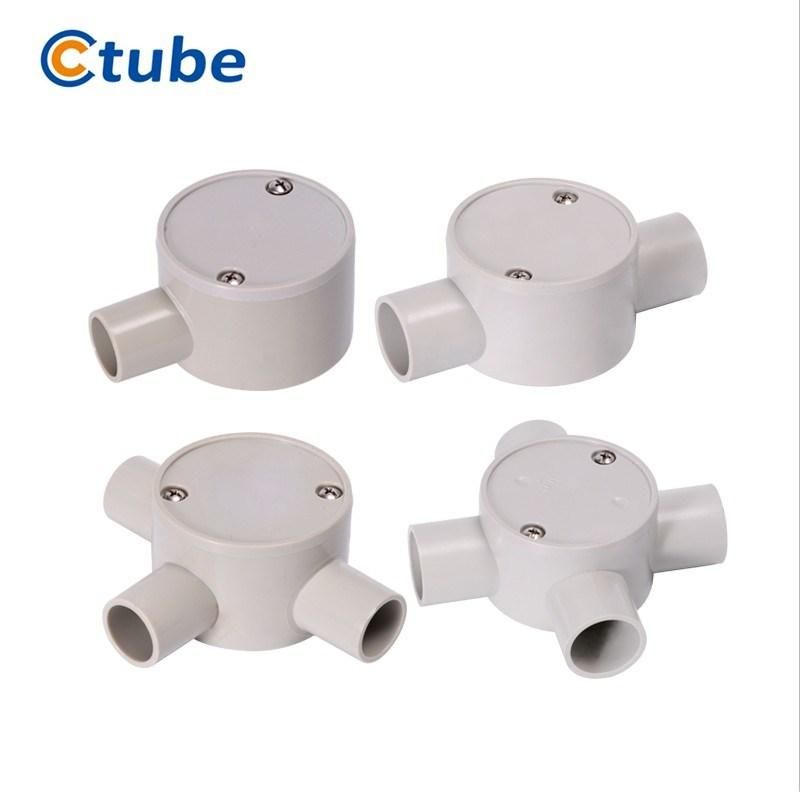 AS/NZS 2053 Grey Plastic PVC Electrical Corrugated Conduit Flexible Pipe