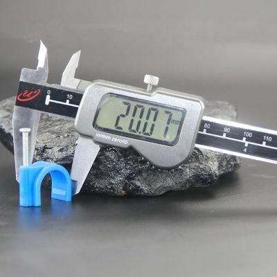White Color Electrical Plastic Wire Clip Cable Clamp