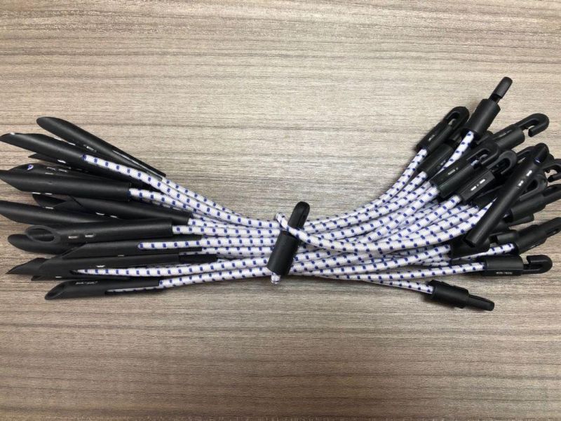 Elastic Toggle Ties Elastic Cord Tarpaulin Rubber Ties Bungee Shock Cord