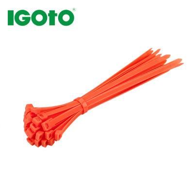 Factory Direct Sales Cable Ties 4.8X300 Factory Color Nylon 66 Cable Ties Lock Buckle Cable Ties