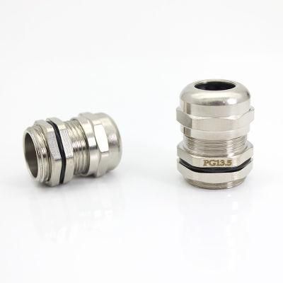 Waterproof Brass Nickel Plated Gland NPT1 1/2