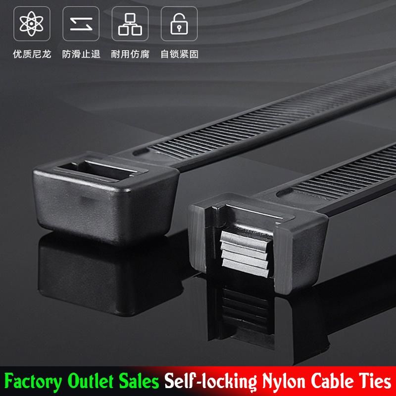 9X450mm 17.7inches UV-Anti Self-Locking Nylon Cable Ties