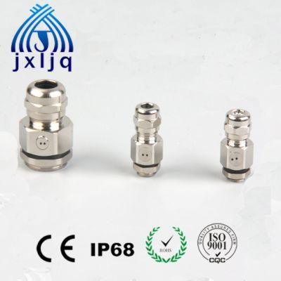 Jx Brass Breather Ventilation Cable Gland M18*1.5