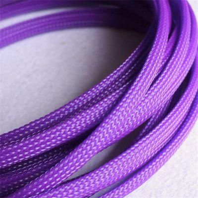 Flexible Polyester Expandable Braided Mesh Tube Cable Cover for Sheath Sheathing Sleeve