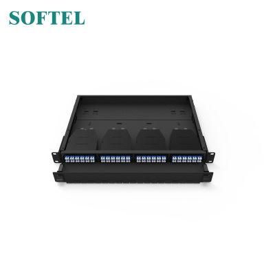 MTP/MPO to LC 12f 1u Patch Panel with 3 MPO Cassette