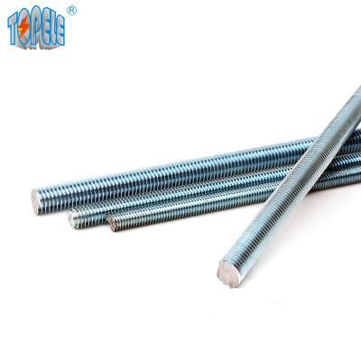 Zinc Plated Carbon Steel Full Threaded Rod for Construction Project