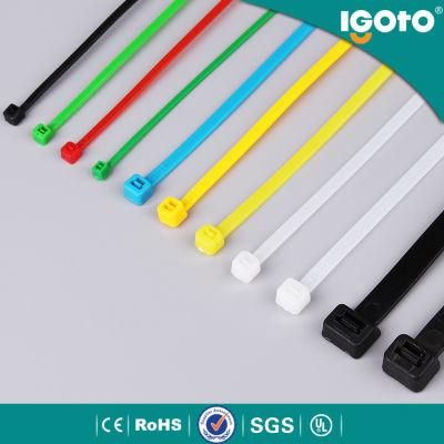 High Quality Nylon Cable Tie Self Locking 10&quot; 12&quot; 14&quot; Inch 18/40/50 Lbs Tensile Natural White 300mm Pack of 100 PCS
