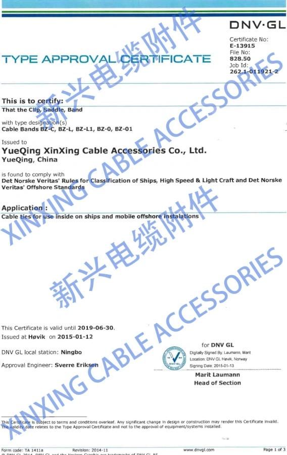 Epoxy Coated Stainless Steel Cable Tie Ball Lock Type