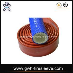 Silicone Rubber Coated E-Grade Fiberglass Fire Sleeve