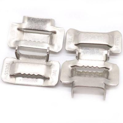 Cheap Price Tooth Type Stainless Steel Buckles Strapping Buckle Tightening Clamp