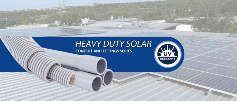 20mm 25mm Solar PVC Flexible Cable Electrical Corrugated Conduit Pipe